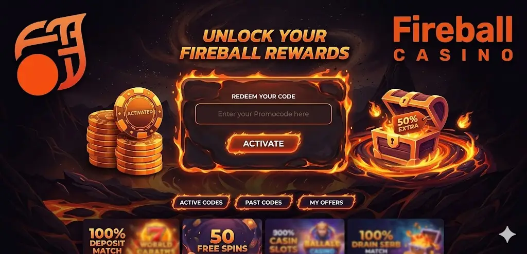 Fireball Casino promokód